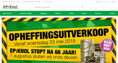 Desktop Screenshot of epknol.nl
